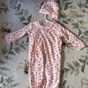 Magnetic Me bouquet de fleurs organic cotton cozy sleeper gown